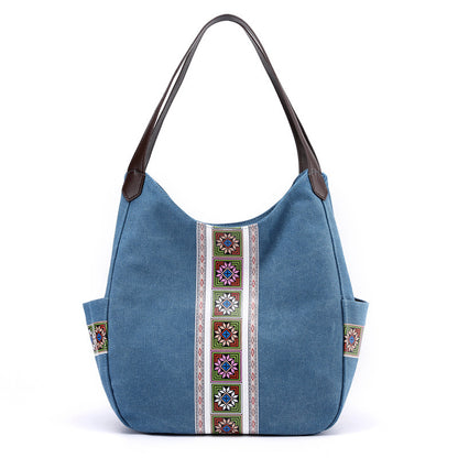 Damentasche Canvas Tasche tragbare Umhängetasche