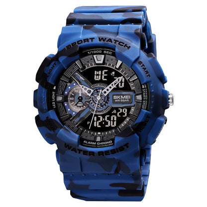 Reloj deportivo electrónico de moda para hombre.