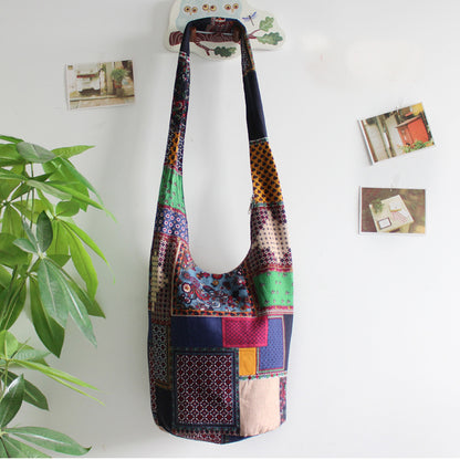 Bolso de tela de un solo hombro