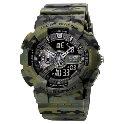 Reloj deportivo electrónico de moda para hombre.