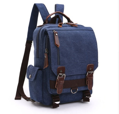 Mochila de viaje de lona de moda para exteriores