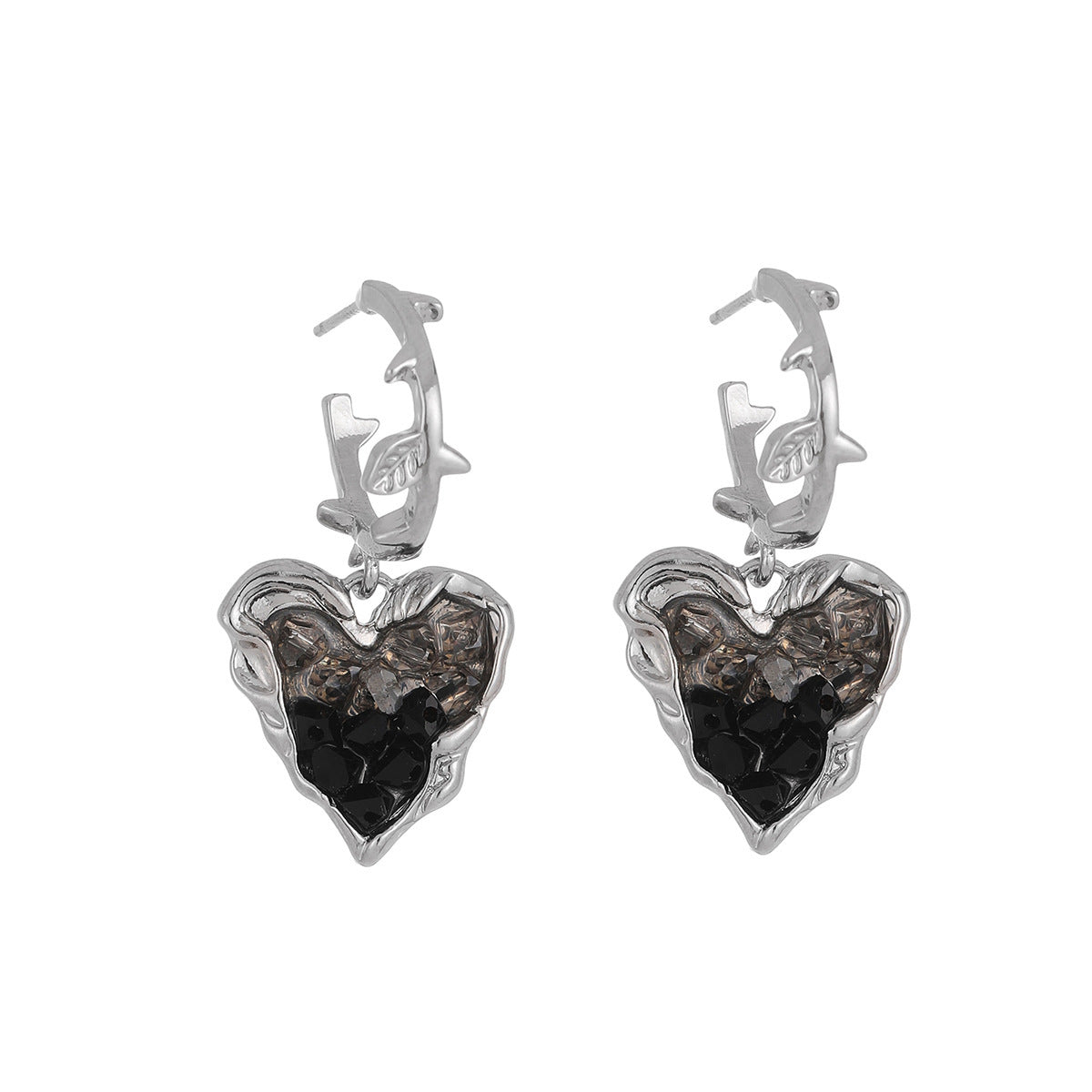 Dark Thorns Ear Clip Non-piercing Ear Clip Earrings