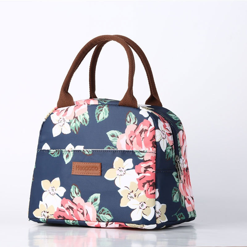 Printed aluminum foil lunch bag