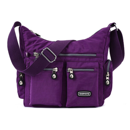 Bolsos cruzados impermeables con múltiples bolsillos