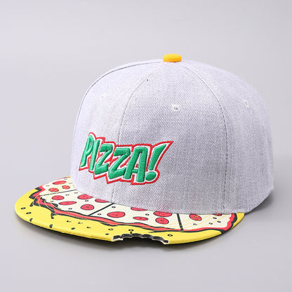 Gorra de béisbol de ala plana con esquinas faltantes, ideal para hombres y mujeres, para deportes al aire libre y a prueba de sol.