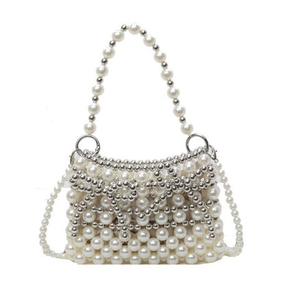 Bolso de lujo para mujer Dinner Pearl