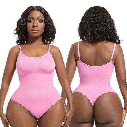 Faja moldeadora sin costuras para mujer, moldeadora de cintura, levantadora de glúteos, ropa interior moldeadora de cuerpo.