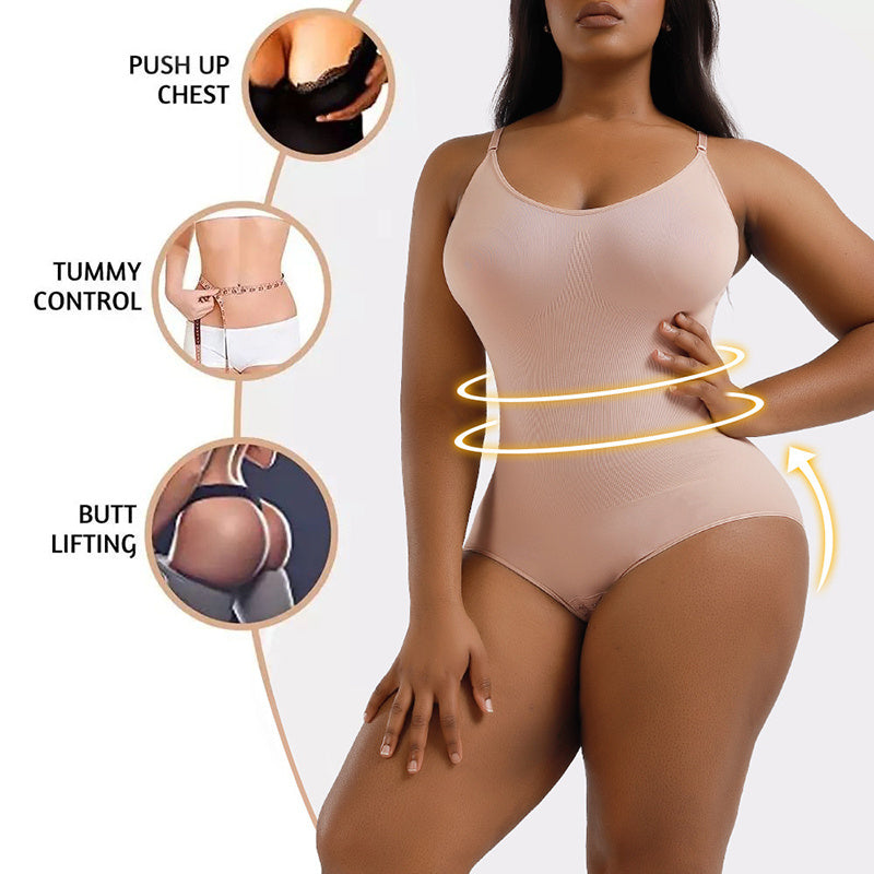 Faja moldeadora sin costuras para mujer, moldeadora de cintura, levantadora de glúteos, ropa interior moldeadora de cuerpo.