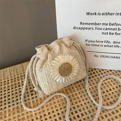 Woven Bucket Bag - BAGMODA