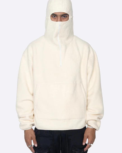 Trendy Men's Casual Brushed Hoody Zipper