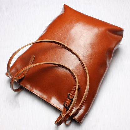 Bolso de hombro de cuero OW