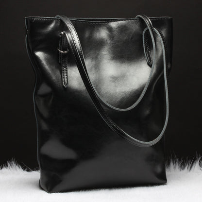 Bolso de hombro de cuero OW