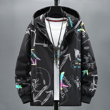 Trendy Bunte Hübsche Student Fashion Brand Jacke