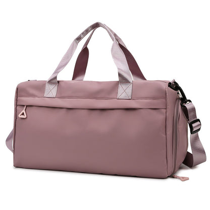 Bolsa de gimnasio de gran capacidad para viajes de corta distancia para mujer.