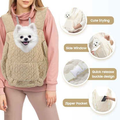 Tragbare Brusttasche aus PET mit großem Fassungsvermögen, atmungsaktiv