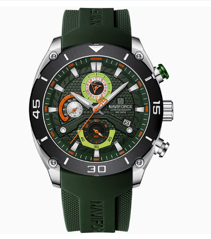 Nuevo reloj juvenil deportivo para exteriores e informal con correa de silicona a color, resistente al agua.