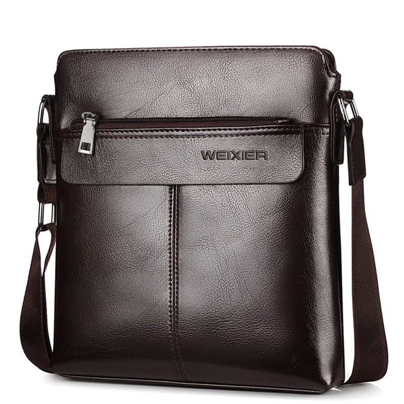 WEIXIER Leather messenger bag