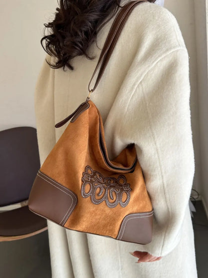 SuedePatch Play Tote - BAGMODA