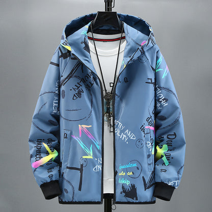 Trendy Bunte Hübsche Student Fashion Brand Jacke