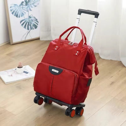 Bolsa de viaje plegable, impermeable, ligera y multifuncional.