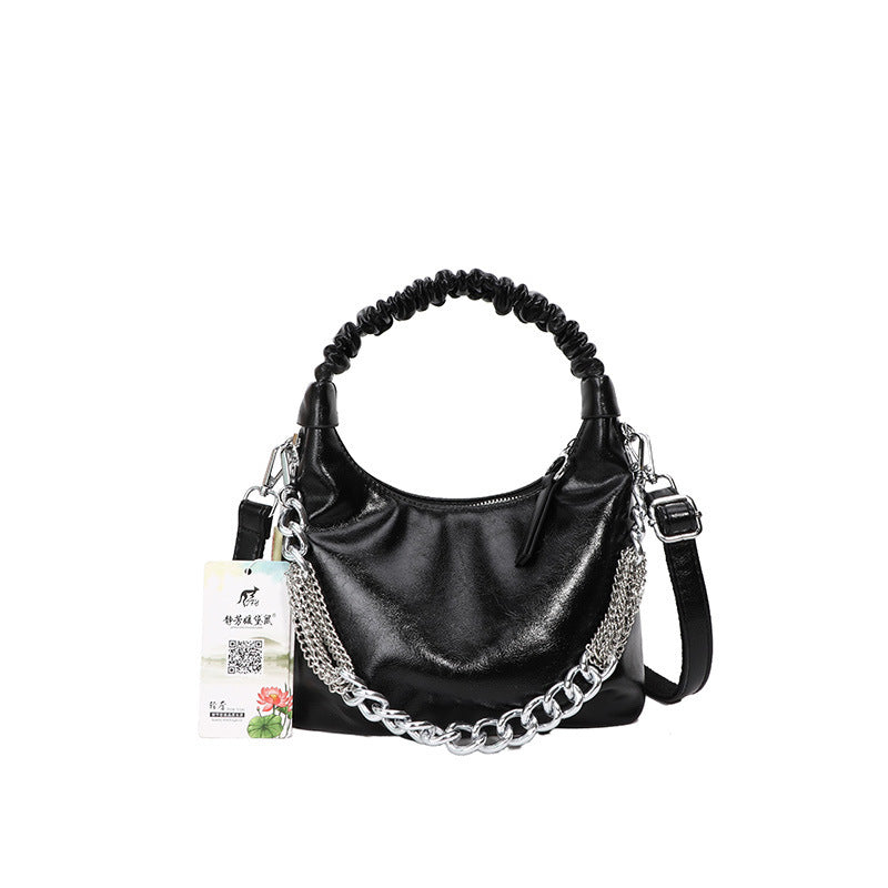 Pleated Crossbody