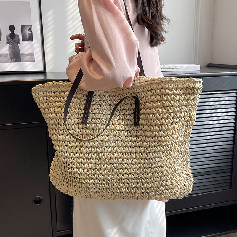 PalmHaven Woven Bag