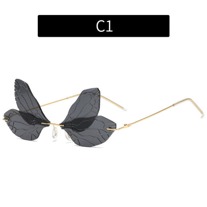 Wild Butterfly Street Shooting Sonnenbrille Damen