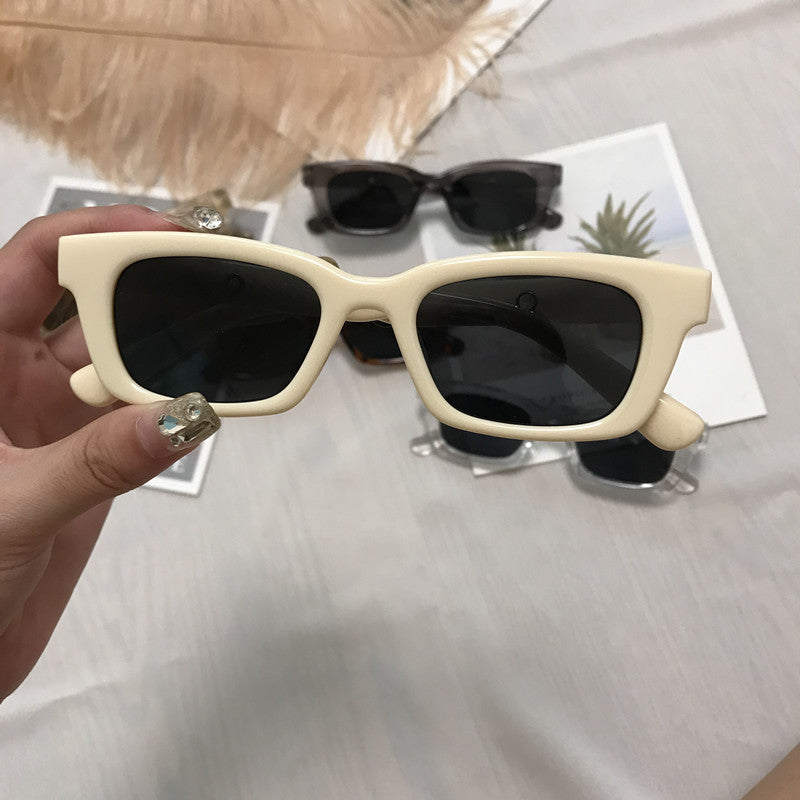 Square Sunglasses Men And Women With The Same Sunglasses Trend Retro Korean Ins Net Red Street Shooting Glasses