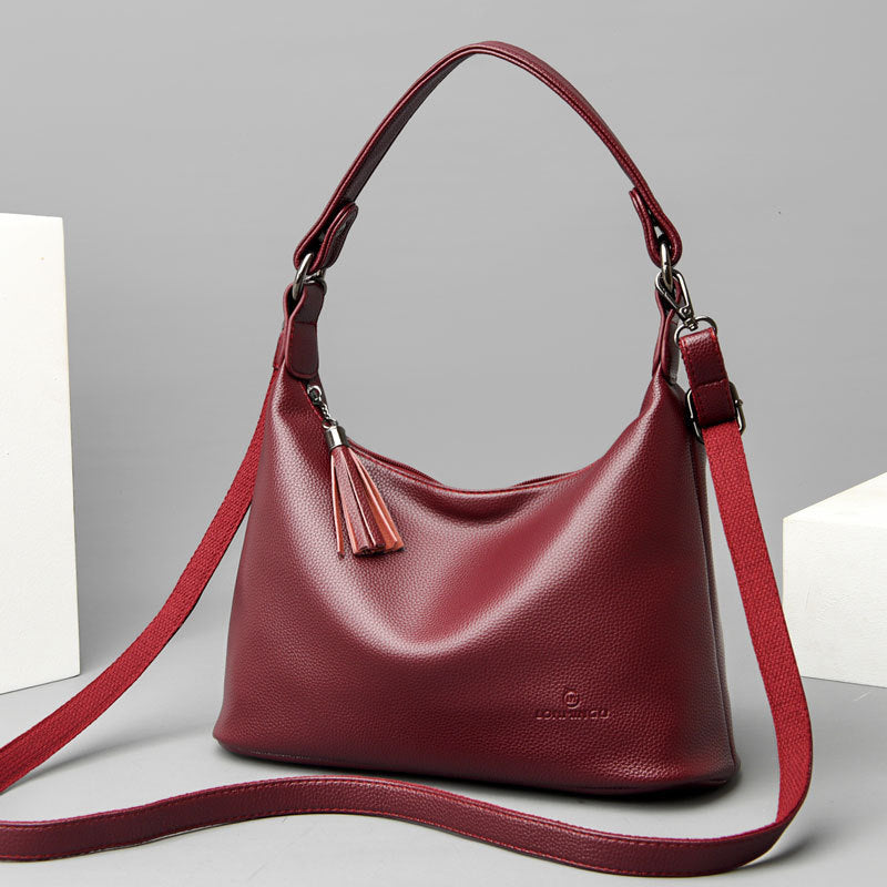 Leather Shoulder Underarm Bag