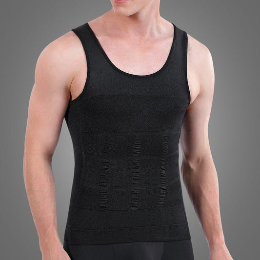 Men's Vest Shapewear Summer Sports Fitness - BAGMODA