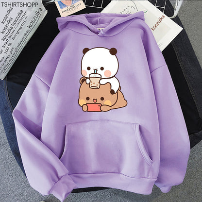 Bubu und Dudu Hoodies für Frauen Ästhetische Grafik Spaß Kawaii