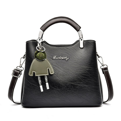 Einfache Retro Kleine Handtasche Damen