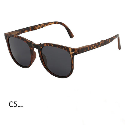 Trendige faltbare Sonnenbrille für Damen TR polarisierte faltbare Sonnenbrille
