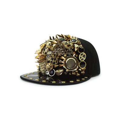 Magic Claw Leopard Head Multi-Niet Nähen Hip Hop