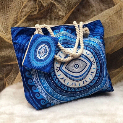 Bolso de hombro costero para mujer Devil's Eye