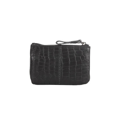 Monedero retro de cuero de Caballo Loco para hombre