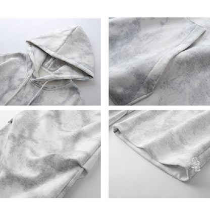 Tie Dye Sweater Pants Casual Suit Men - BAGMODA
