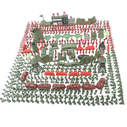 Kleines Soldatenmodell-Set, 500 Teile, 4 cm, Kinderspielzeug