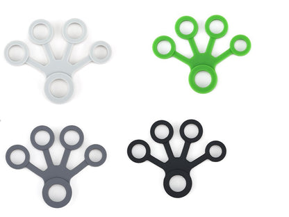 Dispositivo de agarre de silicona para ejercitar los dedos, ejercitador de agarre de mano para artritis, fortalece el entrenamiento de rehabilitación y alivia el dolor.