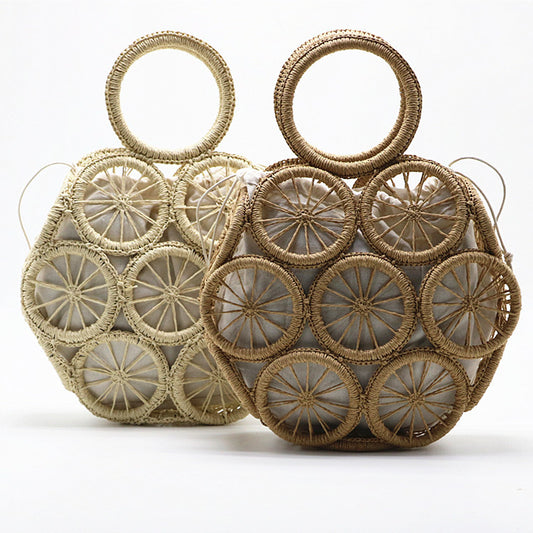 Hand woven bag