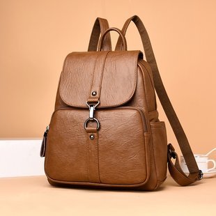Sheepskin Leather Backpack