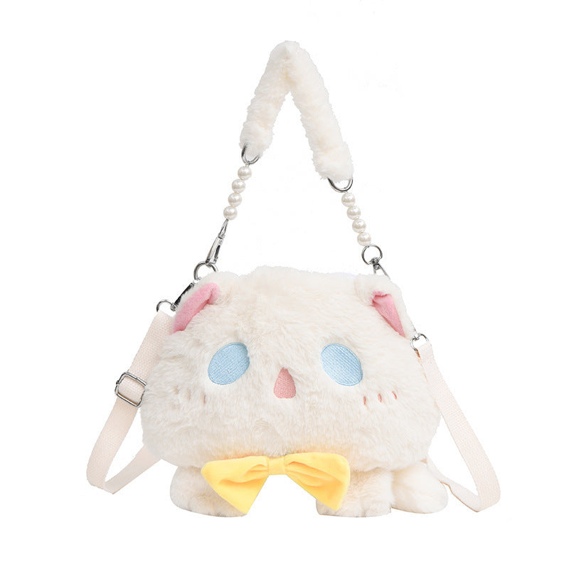 Lolita Crossbody Bag Faint Cat Animal Doll