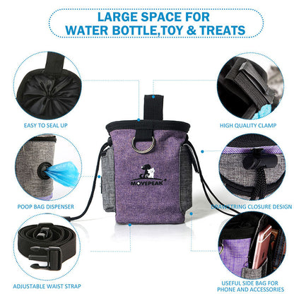 Bolsa de refrigerio portátil para entrenamiento de mascotas Bolsa de entrenamiento