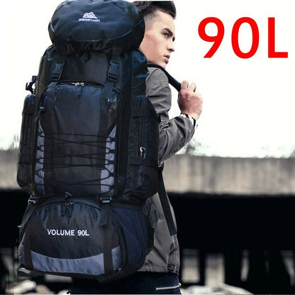 90-Liter-Reiserucksack mit großem Fassungsvermögen