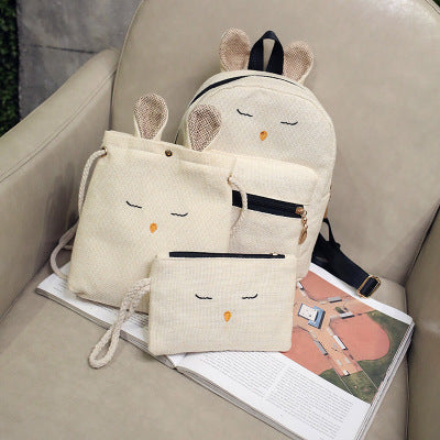 Mochila de arpillera