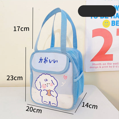 Bolsa de almuerzo portátil con aislamiento, linda y creativa