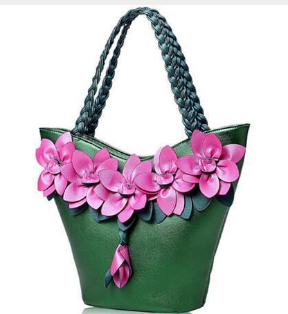 BIRDS Women Tote Designer Leather Bag