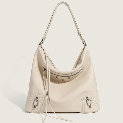 Bolso de hombro informal de gran tamaño