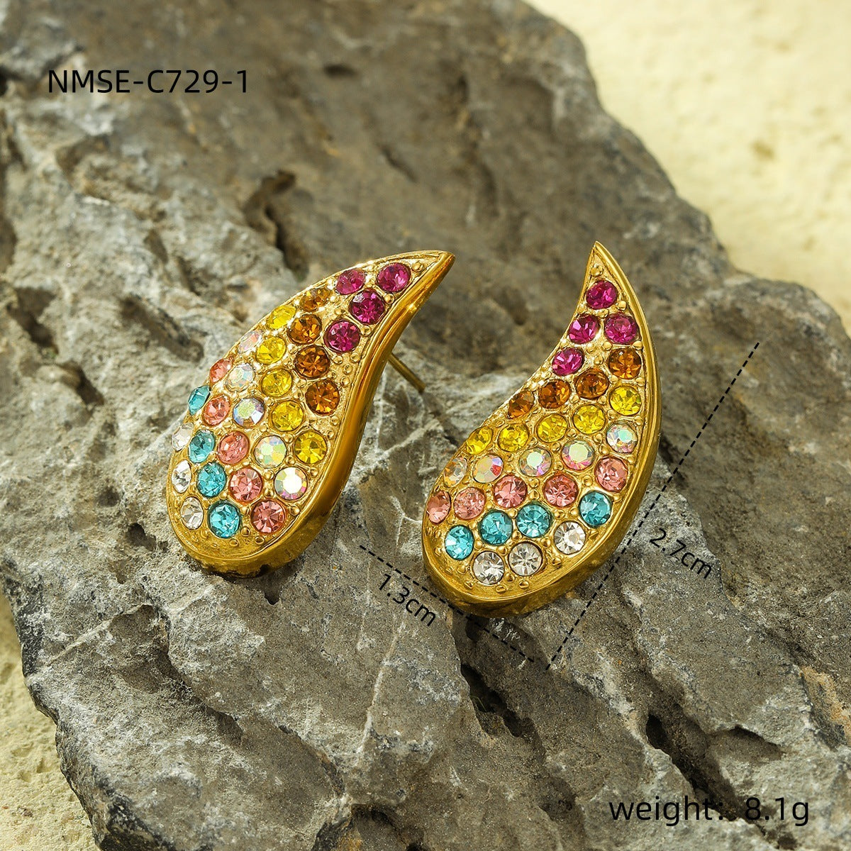 European And American Design Fashion Bowknot Earrings