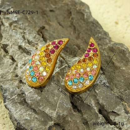 Pendientes de lazo de moda con diseño europeo y americano